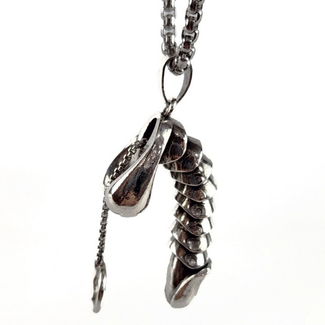 고추목걸이 곧휴 모양 메탈페퍼목걸이