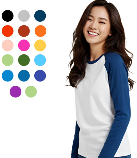 티창고 프리미엄 순면 나그랑 긴팔티 무지티셔츠 남녀공용 레글런 빅사이즈 단체복 면 작업복