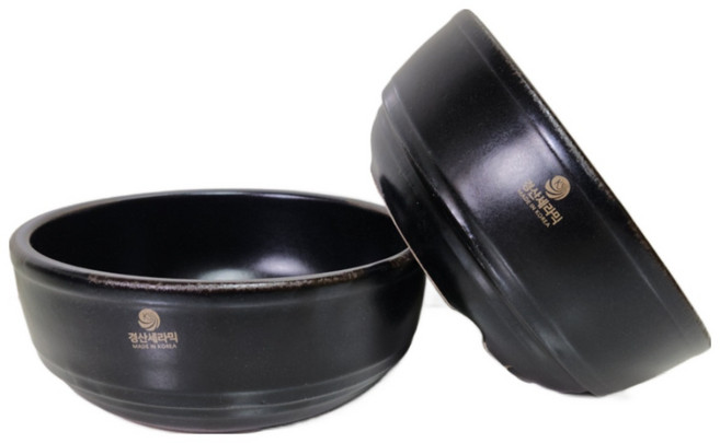 남문종합주방 경산 세라믹 강돌이 비빔기 갈비탕기 곰탕 뚝배기17.9cm 18.9cm 19.6cm (1박스당 10개), 10개, 17.9cm