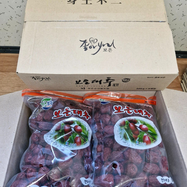 선물용 보은 건대추특품(30mm급) 1kg 2kg 대추 명절선물용, 1개, 일반 선물 포장 정품 2kg