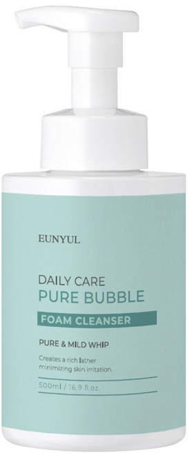 은율 데일리케어 퓨어 버블 약산성 5.5 폼클렌징, 500ml, 1개