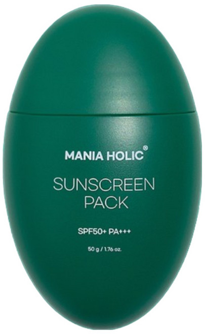 마니아홀릭 선크림 선스크린팩 50g, 1개, 50ml