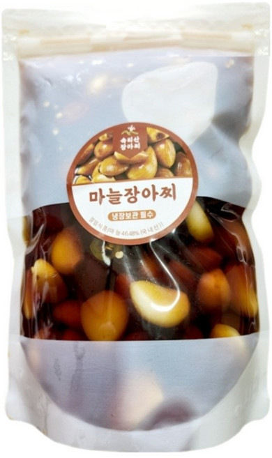 국내산 속리산마늘짱아찌, 1개, 500g