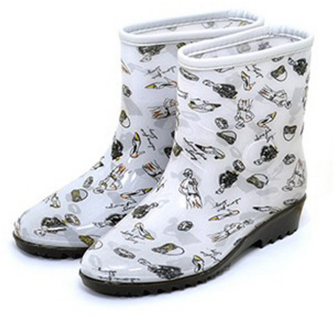 금해 국내산 울트라 투명 여자 반장화 (깔창 사은품 증정)