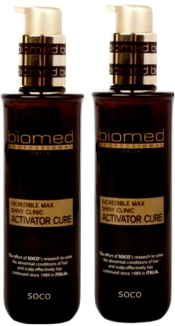 바이오메드 엑티베이터 큐어 120ml 2개(1+1), 2개 - 쿠팡