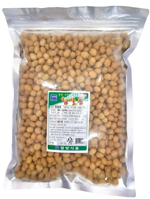 국산콩 100% 찹쌀콩부각 1kg 콩부각, 1개