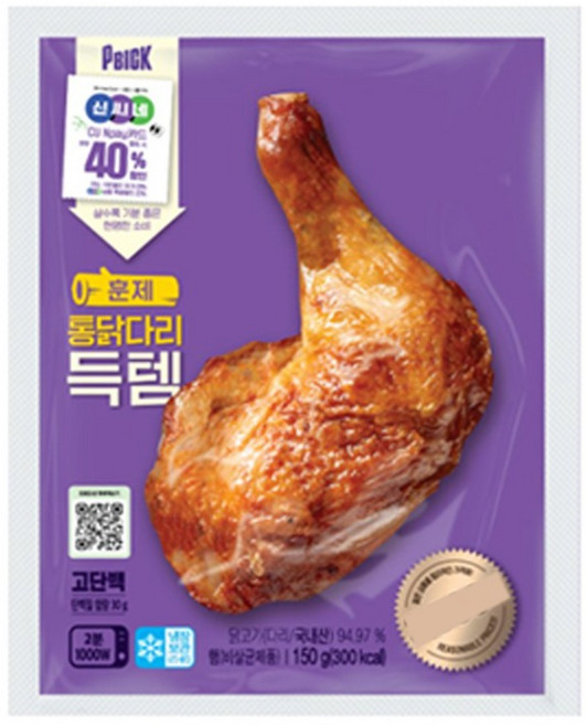 통닭다리득템훈제 150g x 10개