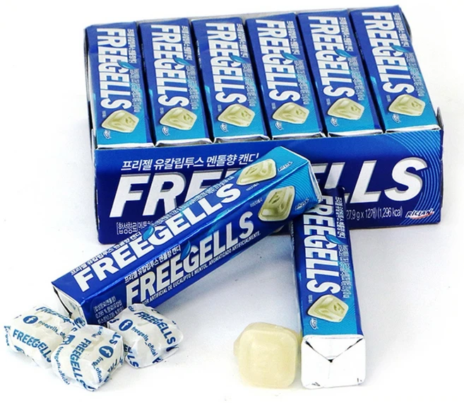 프리젤 유칼립투스 멘톨향 캔디, 27.9g, 12개 - 쿠팡