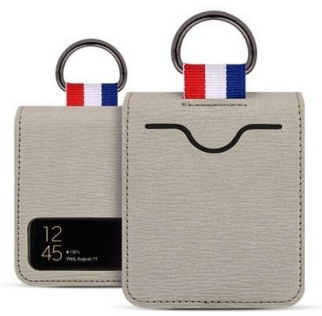 무사 마리포사 카드 삼선 링 홀더 제트 플립 Z플립1/2 F700 F707 케이스