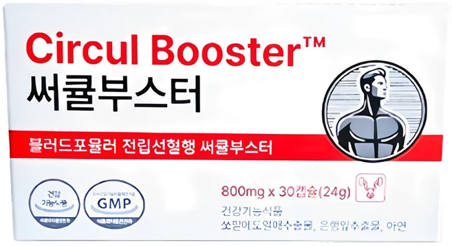 [본사정품] 블러드포뮬러 전립선혈행 써큘부스터, 30정, 1개 - 쿠팡