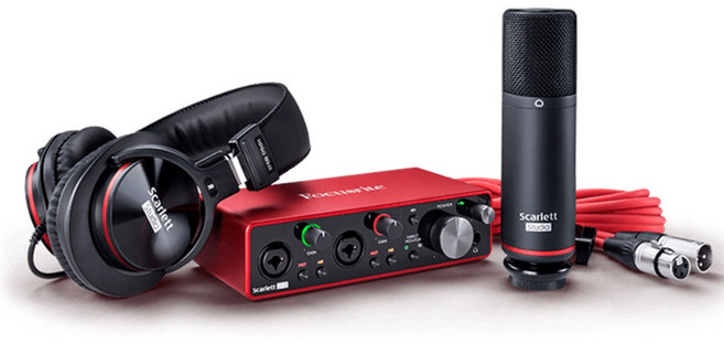 [정식수입품] 포커스라이트 Scarlett 2i2 Studio 3rd Gen 스칼렛 3세대 스튜디오 패키지_쿠폰지급