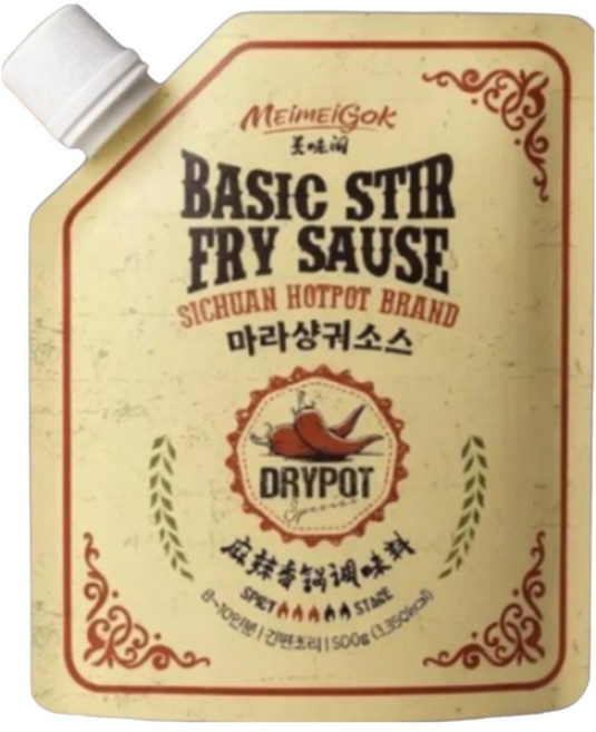 미미각 마라샹궈 소스 마라맛 볶음소스, 1개, 500g