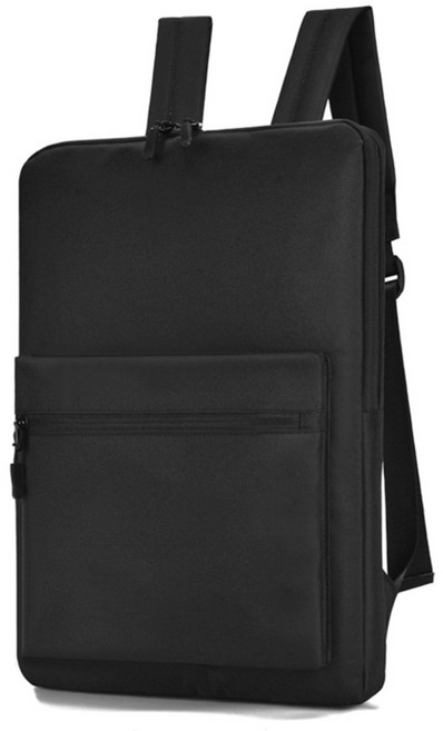 노트케이스 노트북 태블릿 슬림 백팩, KBN-102 (두께 4cm), 블랙, 1개