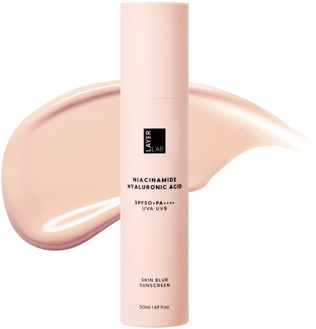 레이어랩 히알루 블러 선크림 SPF 50+ PA++++, 1개, 50ml