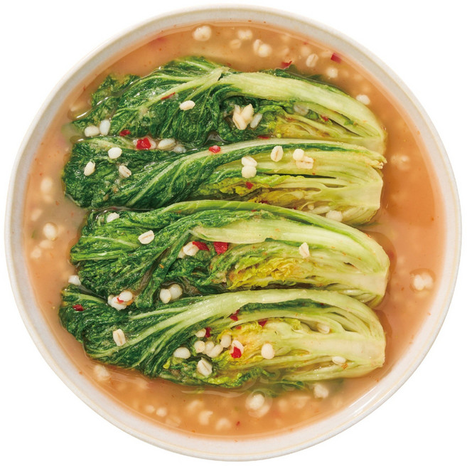한백김치 보리김치 1kg 2kg 제주산보리 보리물김치 [100%국내산], 1개