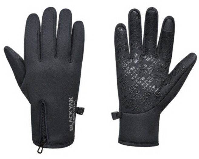 블랙야크 S-네오글러브 스마트폰터치 방한장갑, 블랙, 1세트