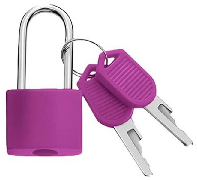 미즈코스 1+1 미니 긴 자물쇠 다이어리 사물함 캐비넷 여행용 열쇠 소형 자물통 락커