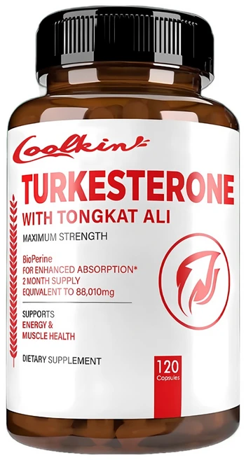 통캇 알리 + 투르케스테론 - 에너지 증진 지구력 향상 에너지 및 근육 건강 지원 - 건강 보조 식품, 1개, 60정 - 쿠팡