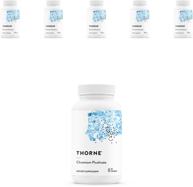 쏜리서치 크로뮴 피콜리네이트 캡슐, 6개, 60정 - 쿠팡