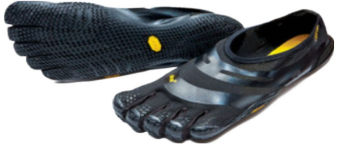 비브람 파이브핑거스 발가락신발 스쿼트화 크로스핏화 리프팅화, 블랙, 1개