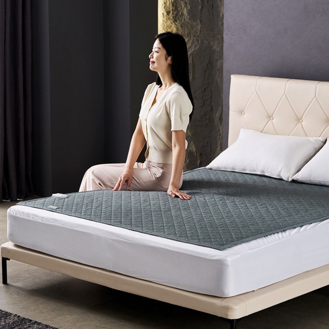 [언아후]잠이보약 일월 프리미엄 전기카본매트 국내제작 1인용 2인용, 더블