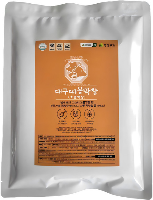 대구따봉막창 초벌 돼지막창 밀키트 안주 캠핑, 1개, 400g