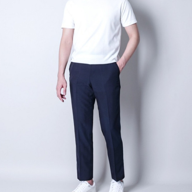 디아웃핏 프리미엄 슬랙스 스판 히든밴딩 봄가을 간절기 남자 남성 정장바지