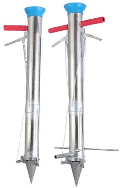 한손 양손 모종 이식기 고추 깨 작물 감자 양파 씨앗 모종 심는 기계 기구 파종기 심기 모종 이식 삽, 01) 파종기-오리부리 A, 1개