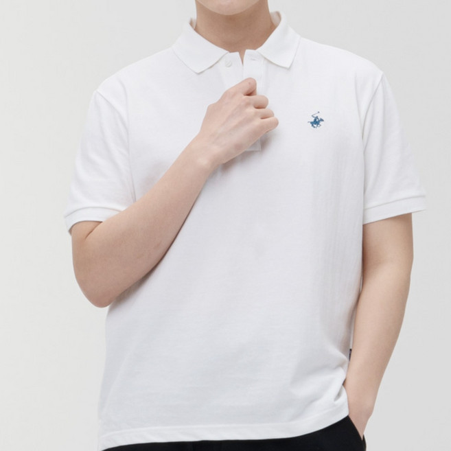 비버리힐즈폴로클럽 NEW 클래식 코튼 반팔 카라 티셔츠