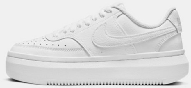 나이키 코트 비전 알타 화이트 여성 통굽 키높이 운동화 [Peratodo]