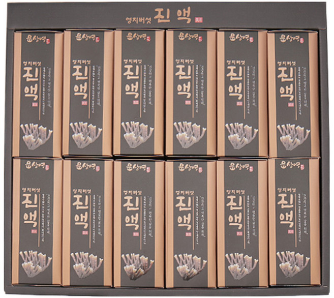 [문상영 버섯] 무농약 녹각영지버섯 진액 30포 60포, 60개, 100ml