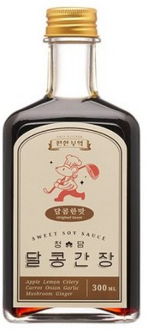 수제 저염 맛간장 달콩간장, 1개, 300ml