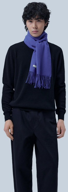 [GOBI Official] 고비 공식 스토어_고비 캐시미어 에센셜 100% 캐시미어 남성 크루넥 스웨터