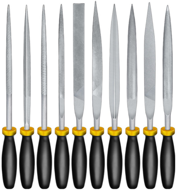 유스툴 쇠줄 야스리 연마 줄 세트 140mm 10P, 1개