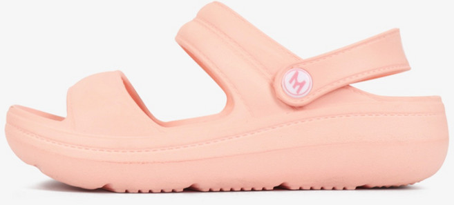 PWX 레인보우 여성 EVA 스트랩키높이 샌들 아쿠아슈즈 로즈골드컬러 여성화