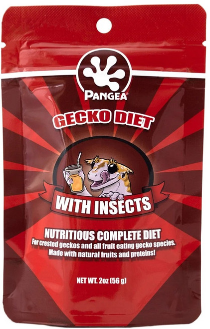 판게아 인섹트 크레스티드 게코 슈퍼푸드, 56g, 2개