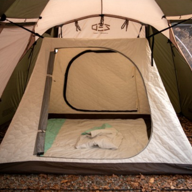제드 워밍이너텐트 동계 방한 보온 고리형 이너텐트 호환 아이보리, 4