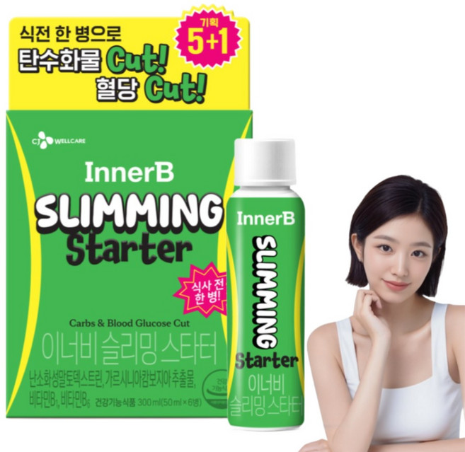 이너비 슬리밍 스타터, 1박스, 6회분