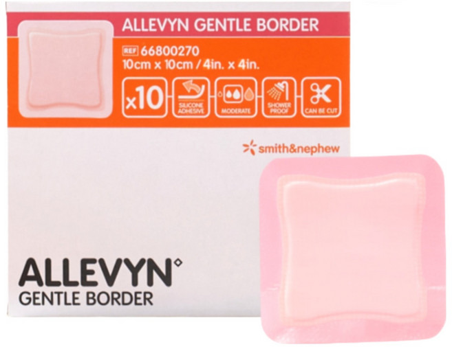 알레빈 젠틀보더 드레싱밴드 10x10cm, 1개