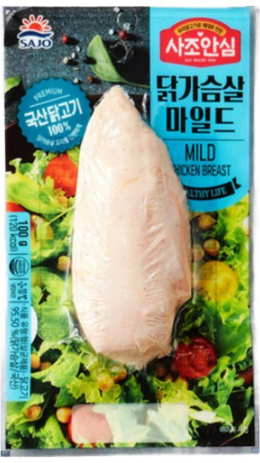 대림 닭가슴살 마일드 100g x 10개