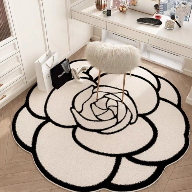 디한스 사계절 거실 쇼파 소프트 인조양모 플라워 대형 카페트 100cm 120cm 140cm
