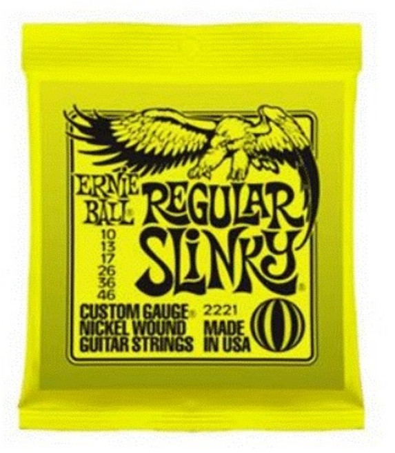 Ernie Ball 어니볼 니켈 일렉 기타줄 2221 (010-046) 일렉줄 2개이상 구매시 사은품기타줄 1세트 더, 1개