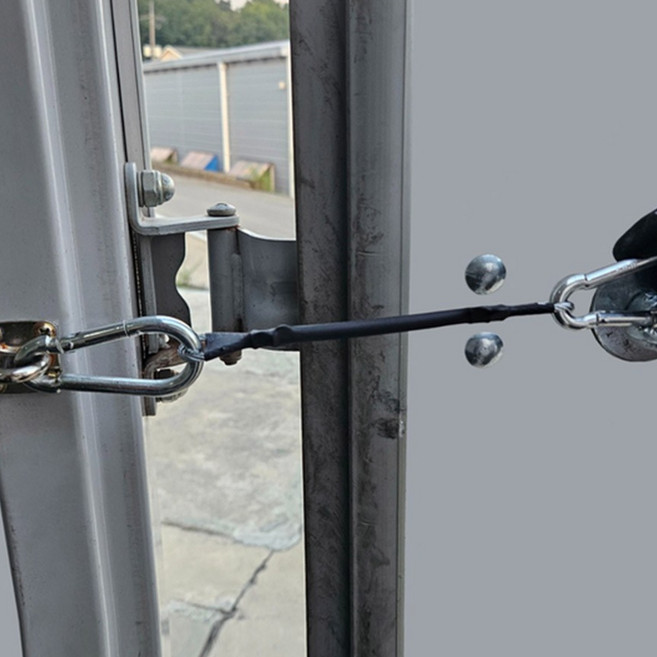 포타스 탑차 안전고리 뒷문 안전걸이 택배 차 차량 화물차 1톤 봉고 3 포터 2, P-100 뒷문걸이 1set, 1개