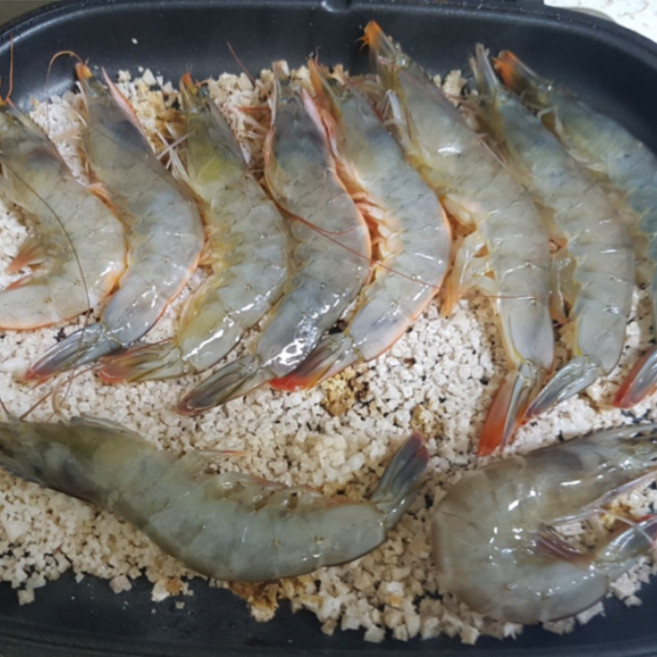 [당일바리] 활 흰다리새우 횟감 새우회 생새우, 1박스, 1kg