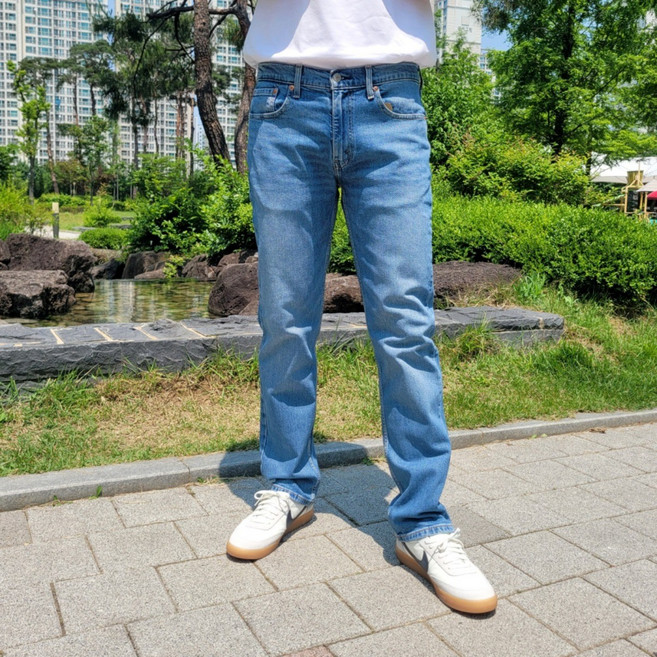 [백화점 정품] 리바이스 514 남자 스트레이트 핏 진 청바지 LEVI'S 연청