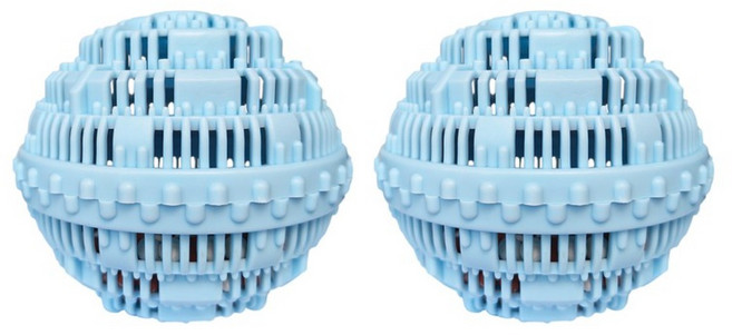 도나토르 초대형 다회용 강력 매직 세탁볼 2p, 2개, 블루