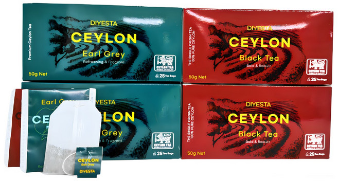 실론티 잉글리쉬블랙퍼스트 홍차 & 얼그레이 티백, 100개