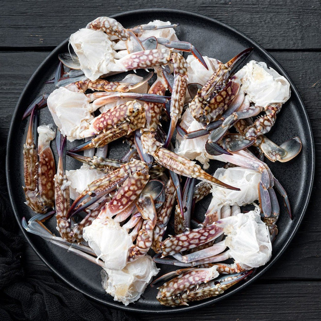 국내산 손질 절단꽃게, 350g, 2개