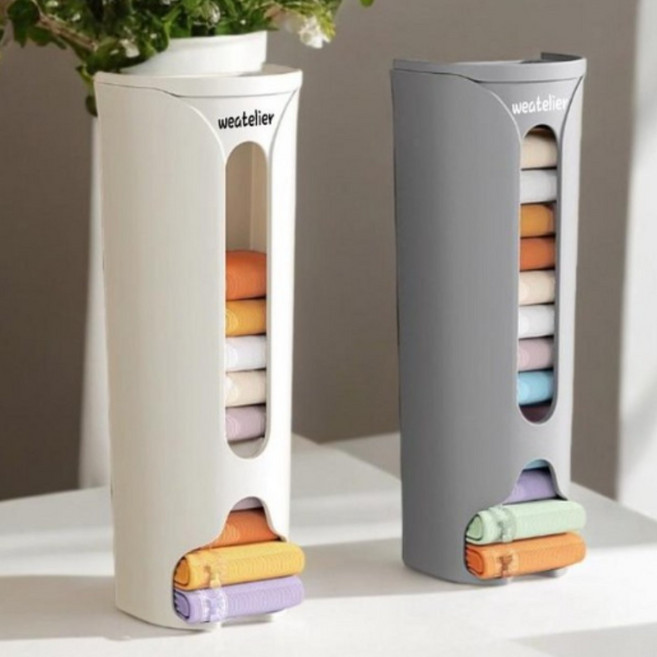 위뜰리에 속옷 양말 디스펜서 대형 정리함, 2개, 블루