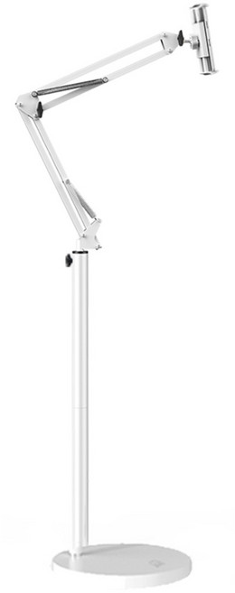 코끼리리빙 태블릿 핸드폰 거치대 맥세이프 헤드포함 킹끼리 P2BF-2818, 화이트, 미충전용